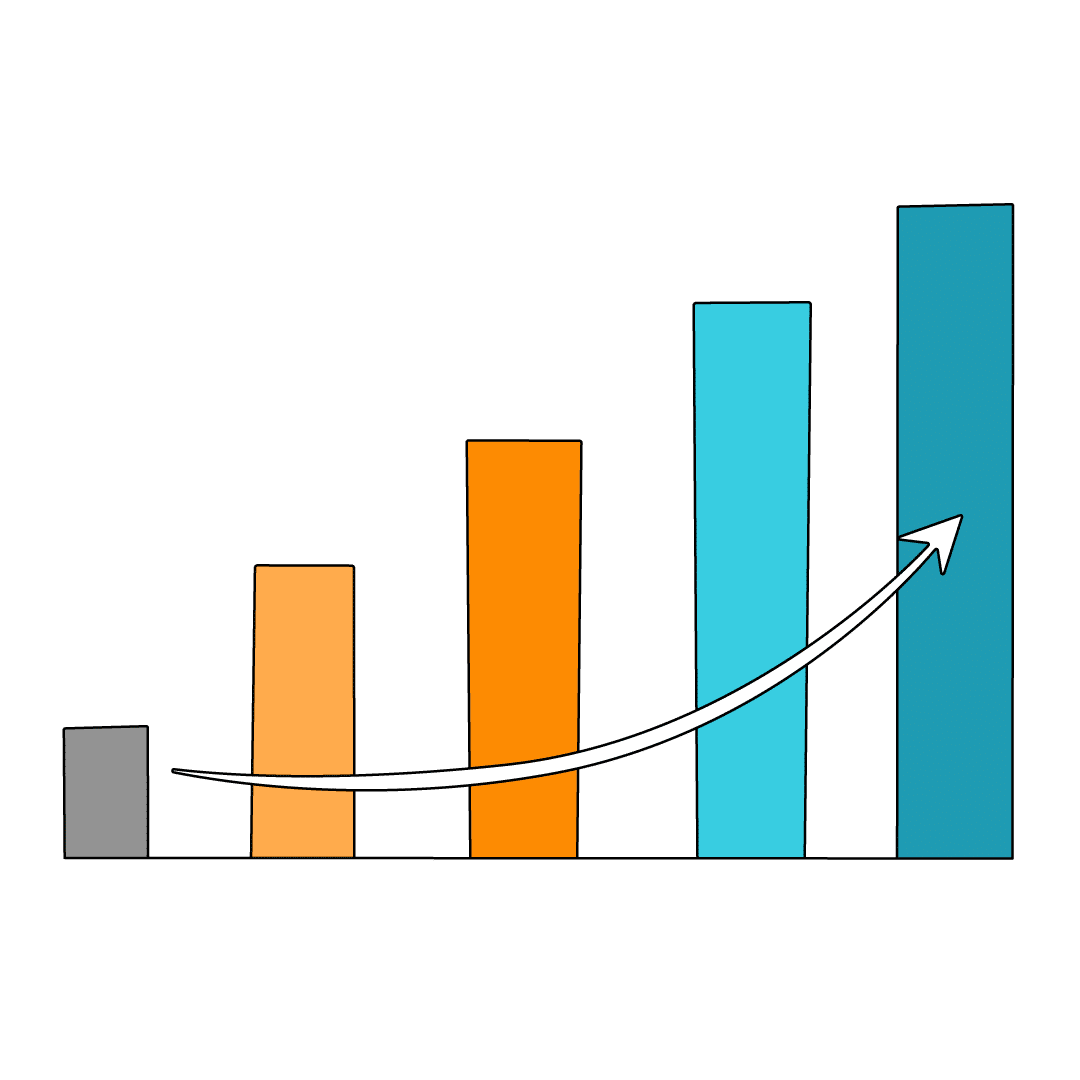 Data bar graph